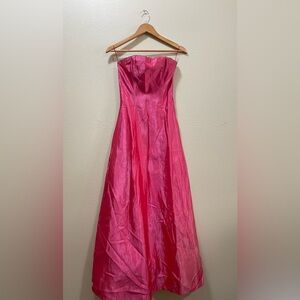 Jessica McClintock X gunne sax pink prom dress